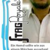 Blatt mit 8x Medium  – nie wieder eine schiefe Knopfleiste! STAG Royale (Medium) – 8x himmelblau: ganzes Blatt mit acht Paare „STAG Royale“