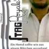 Blatt mit 8x Heavy  – nie wieder eine schiefe Knopfleiste! STAG Royale (Heavy) – 8x dunkelgrau: ganzes Blatt mit acht Paare „STAG Royale“