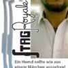 Blatt mit 8x Medium  – nie wieder eine schiefe Knopfleiste! STAG Royale (Medium) – 8x hellgrau: ganzes Blatt mit acht Paare „STAG Royale“